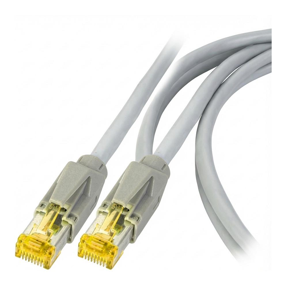 Kabllo për Rrjet DRAKA 21.05.9550 / RJ45 - RJ45 / Cat.6A / S/FTP / AWG 27/7 / 500 MHz / 5 m - Gri - 1