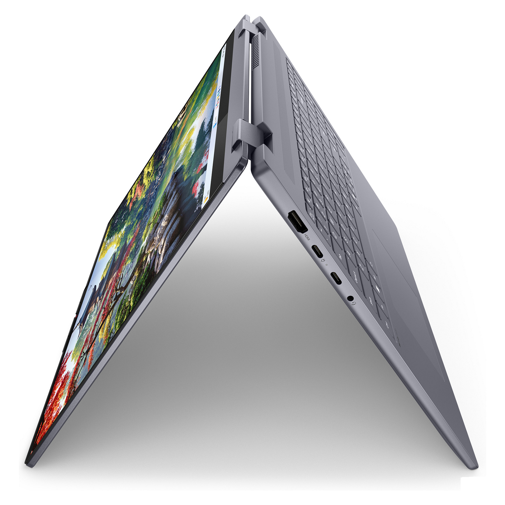 Laptop Lenovo IdeaPad 5 2-in-1 / Ultra 7-255H / 16GB LPDDR5x / 1TB / 16" WUXGA IPS Touch 60Hz / Intel Arc 140T - Gri - 16