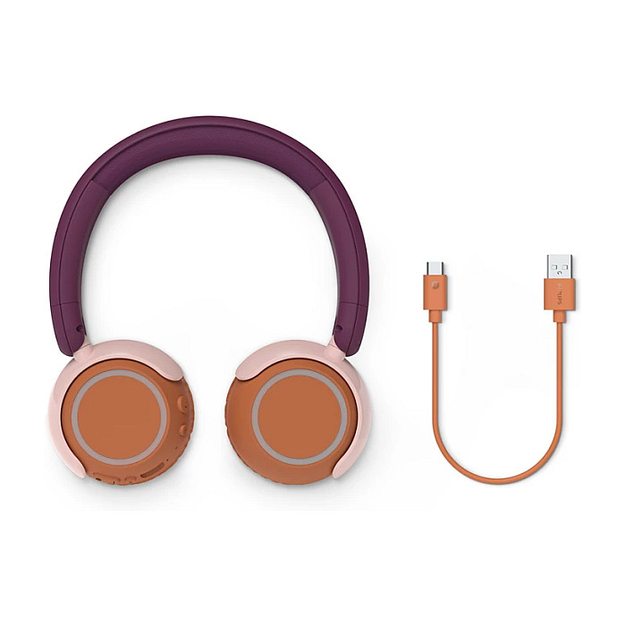 Kufje pa kabllo Philips TAK4200MP/00 – Vjollcë/Portokalli/Rozë - 8