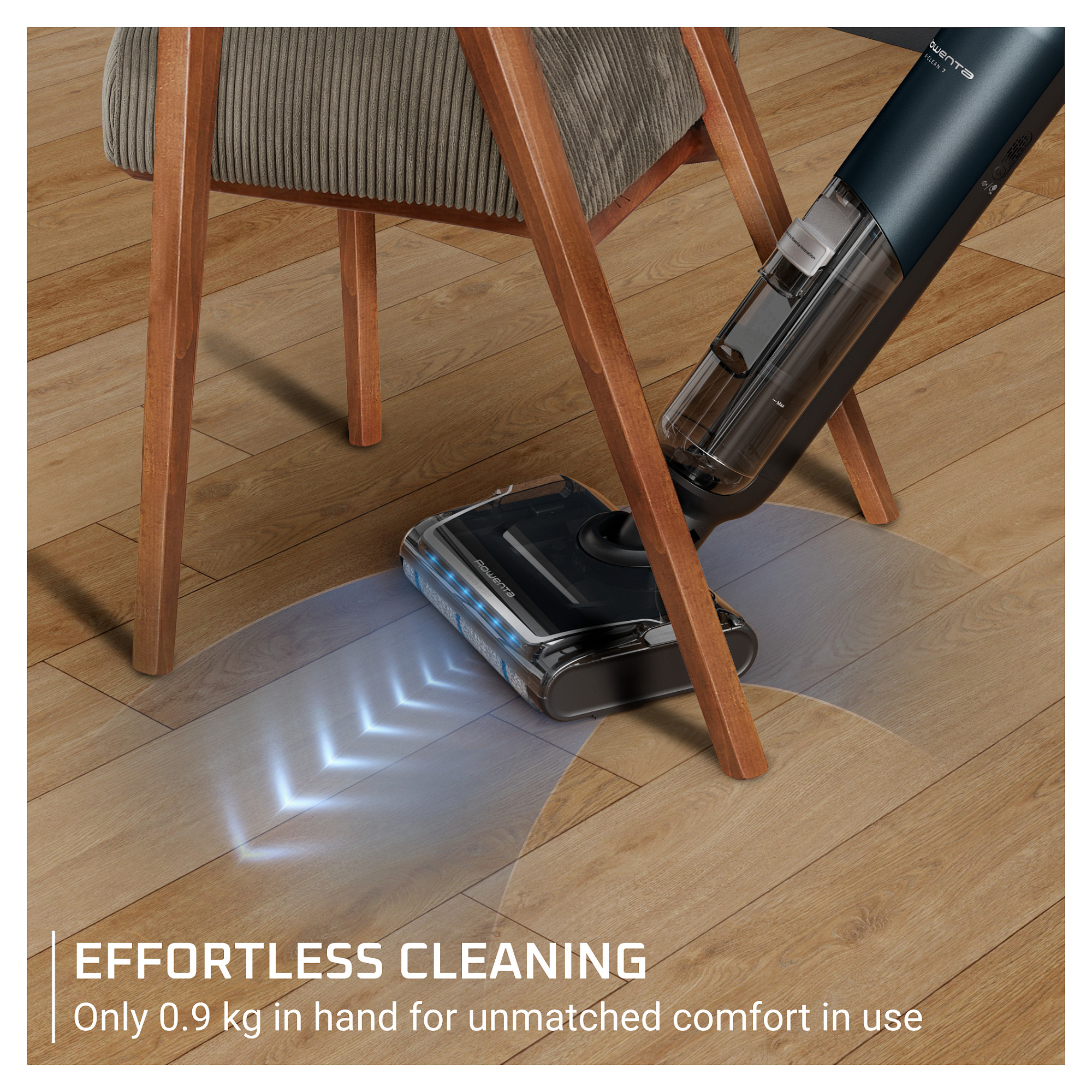 Fshesë Robotike Rowenta X-Clean 7 (wet & dry vacuum robot) - Blu e errët / Krom - 8