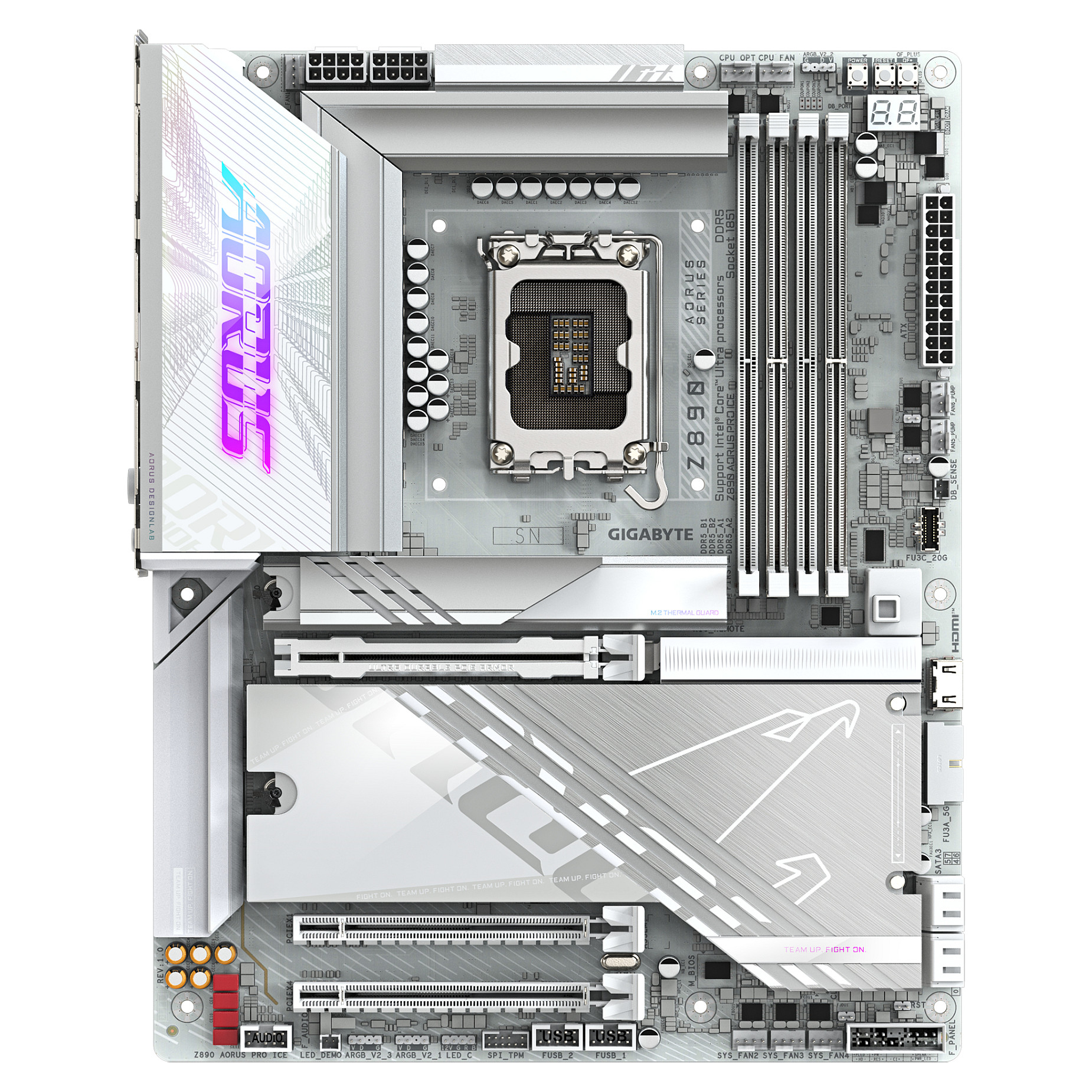 Pllakë Amë AORUS PRO ICE Z890 - 2
