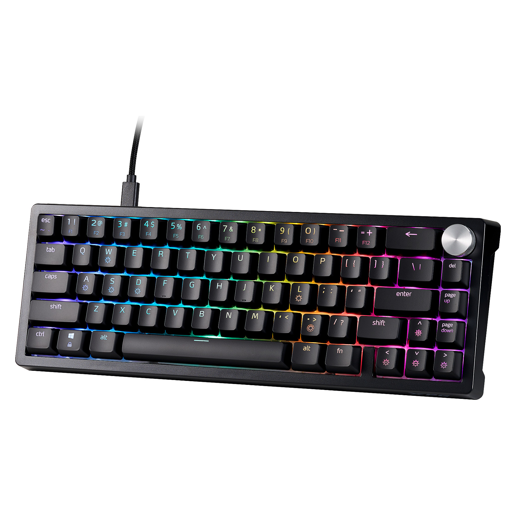 Tastierë Gaming XPG SORCERER MINI Wired / QWERTY / US Language – Zezë - 6