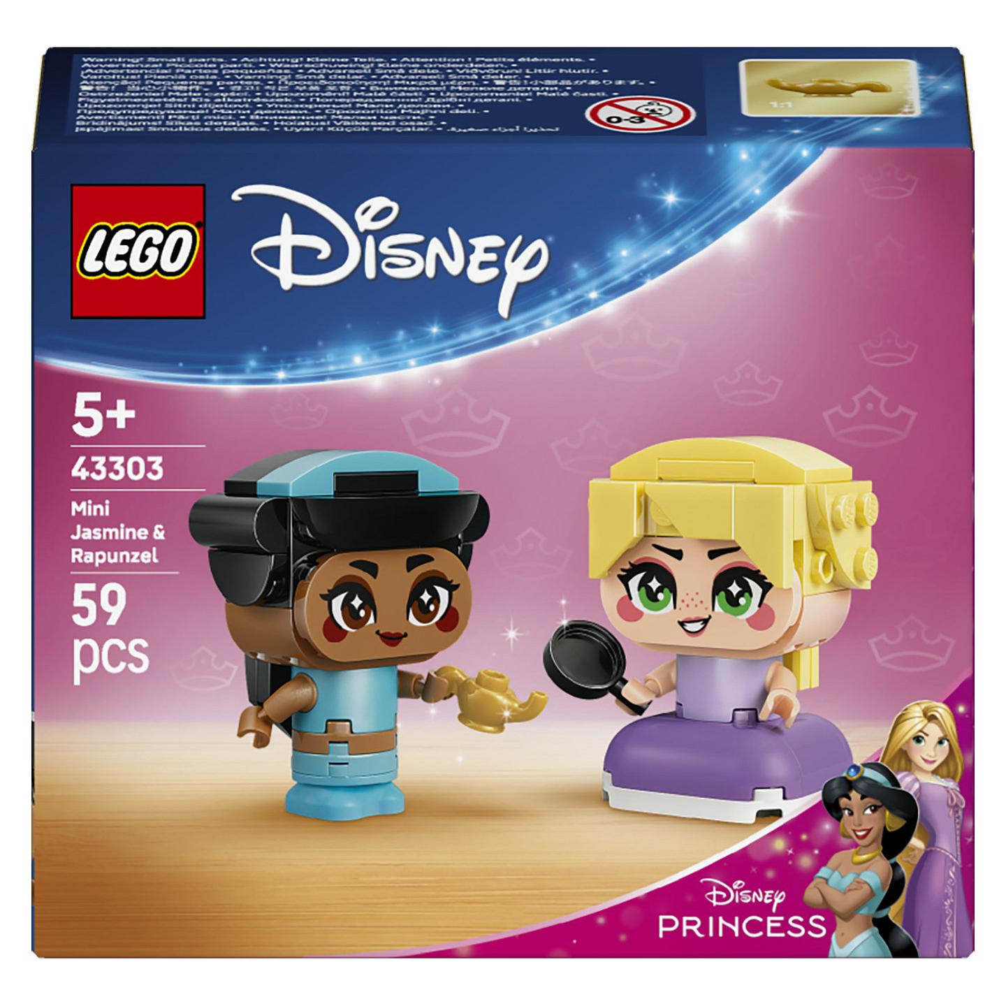 LEGO Disney Princess Mini Jasmine & Rapunzel 43303