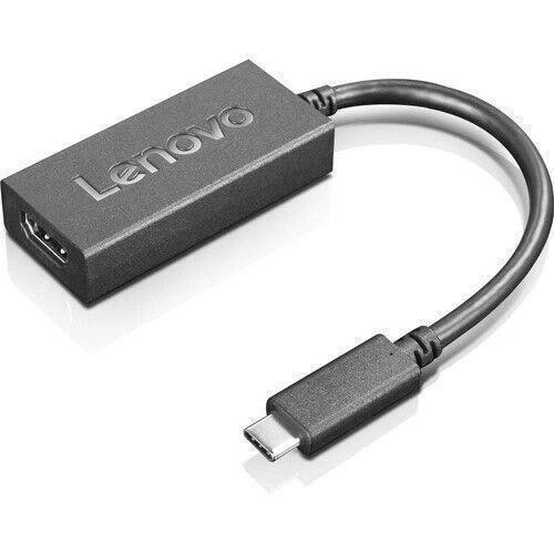Adapter USB-C në HDMI Lenovo 4X90R61022, 24cm, HDMI 2.0b, 4K 60Hz - Zezë