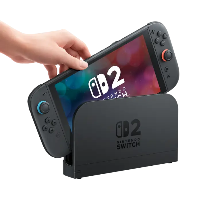 Konzolë Nintendo Switch 2 / 7.9 Inch / LCD  4K 120 fps / 256GB / 2 Console / E zezë - 2