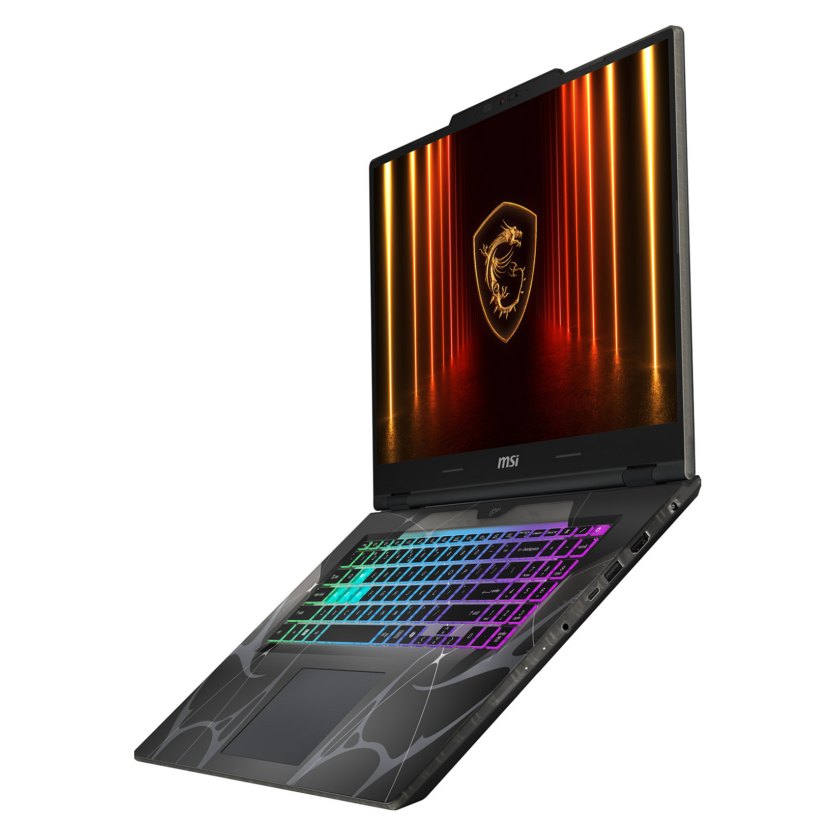 Laptop Gaming MSI Cyborg 17 B2RWFKG-056 / Core 7 240H / 16GB DDR5 / 512GB / 17.3” Full HD 144Hz IPS / RTX 5060 8GB / DE - e zezë - 9