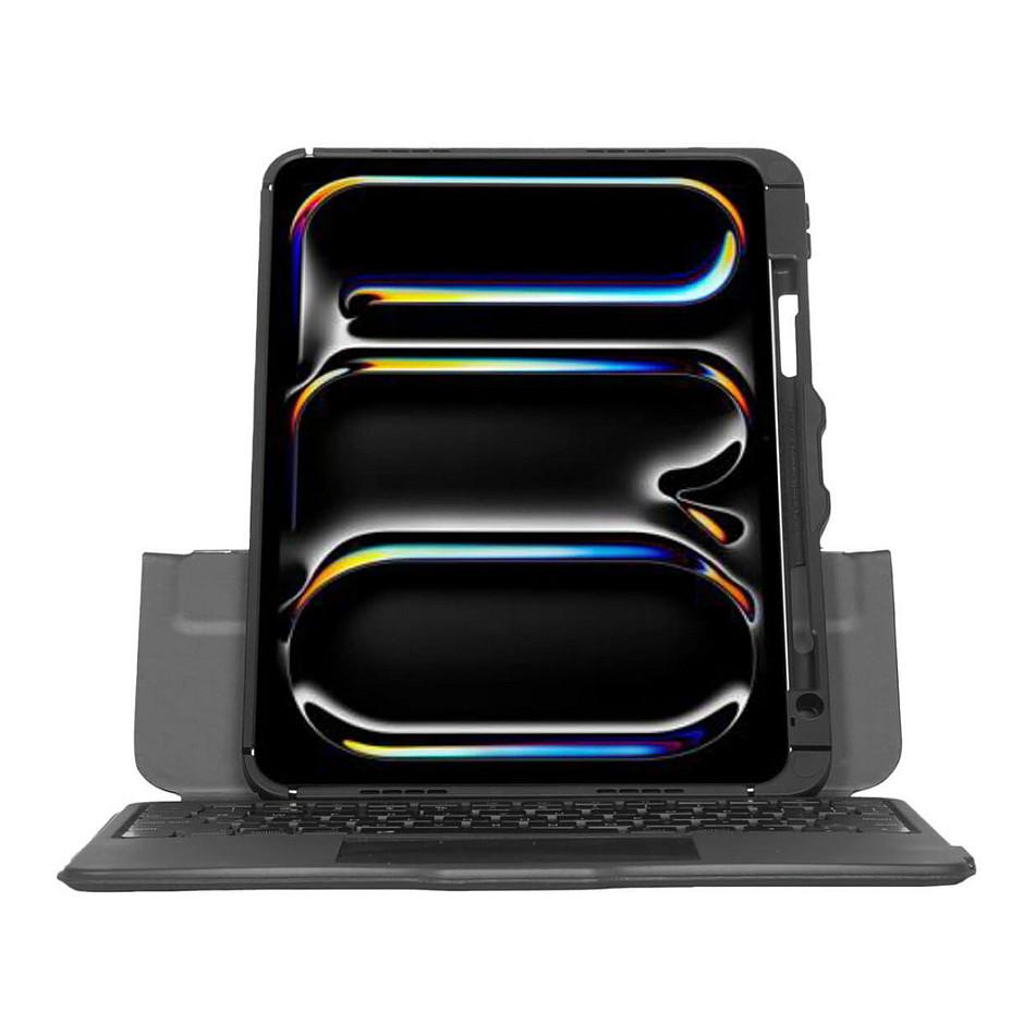 Case për Tablet Targus VersaVu THZ988UK, për iPad 11", Tastierë Bluetooth, Trackpad, QWERTY UK, 360° - Zezë - 11