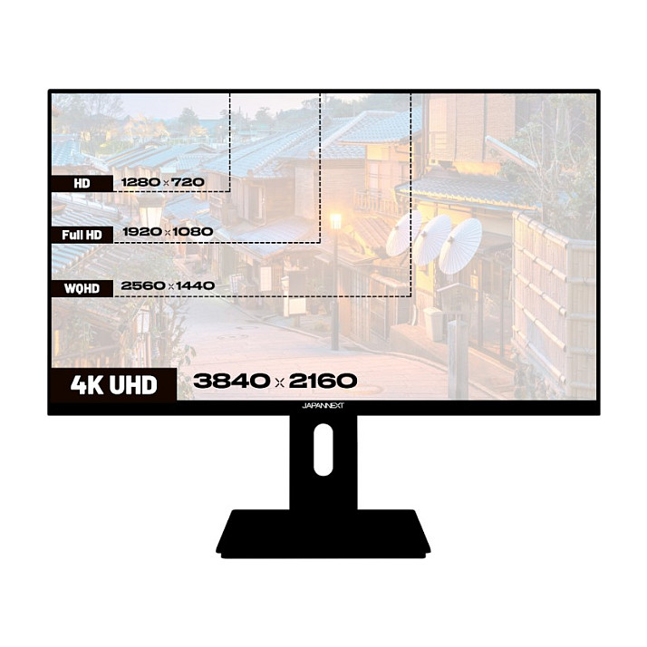 Monitor JapanNext JN-IPS270UHD60F / 27"/ 4K UHD IPS LED / 60Hz / 5ms / HDMI+DP - Zezë - 3