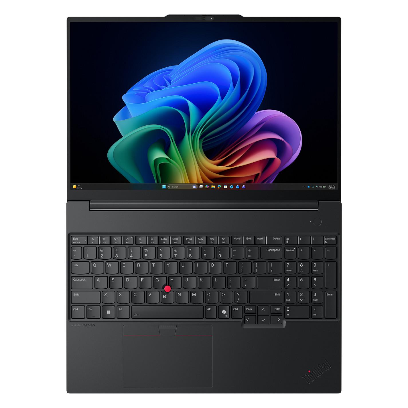 Laptop Lenovo ThinkPad E16 Gen 4 Copilot+ / Ryzen AI 5 330 / 32GB DDR5 / 1TB / 16" WUXGA IPS 60Hz / AMD Radeon 820M - Zezë - 15