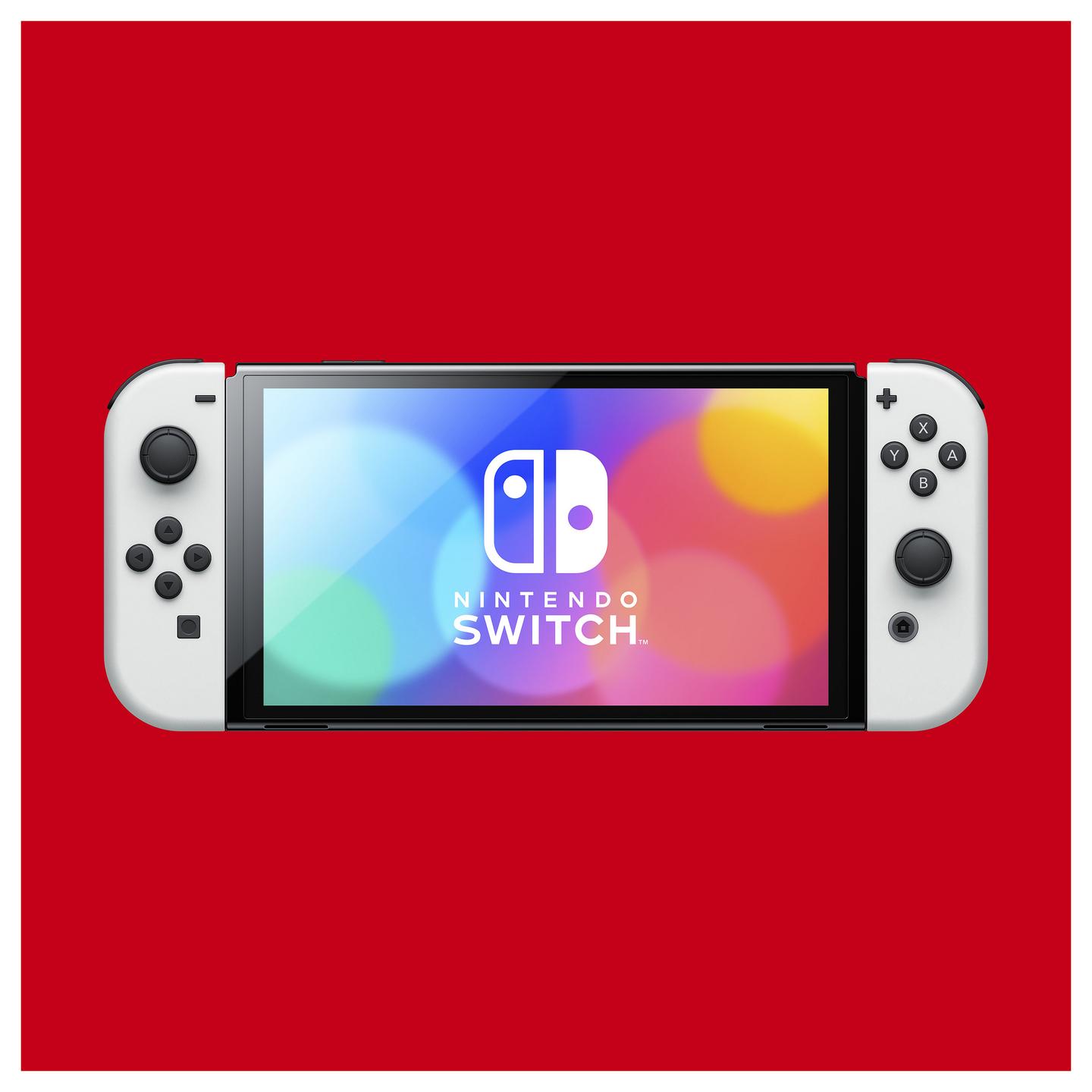 Konzolë Nintendo Switch OLED / 7" OLED / 64GB / Wi-Fi & Bluetooth / Joy-Con – Bardhë - 19