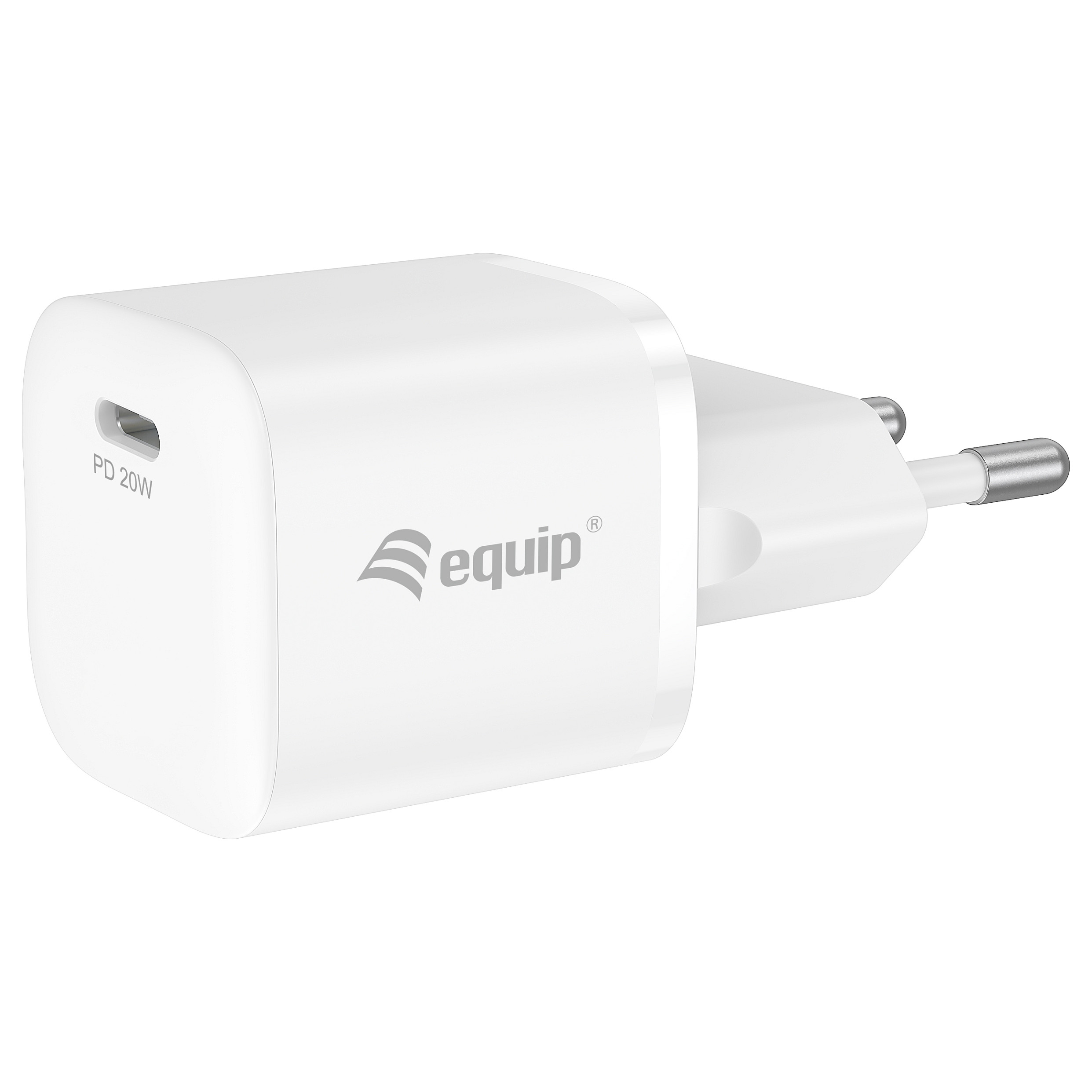 Karikues Equip 245520 / USB-C / 20W / Power Delivery 3.0 – Bardhë - 2