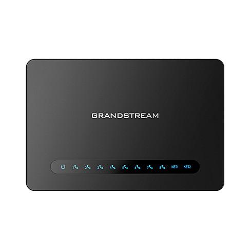 Gateway VoIP Grandstream HT818, 8x FXS, 2x Gigabit Ethernet, 2 Profile SIP, Router NAT - Zezë