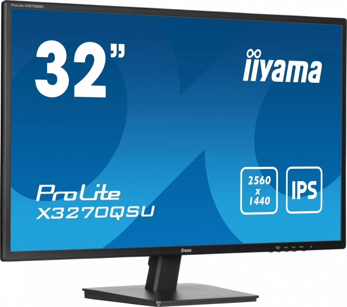 Monitor IIYAMA X3270QSU-B1 / 32"/ WQHD IPS / 100Hz / 3ms / HDMI+DP - Zezë - 2