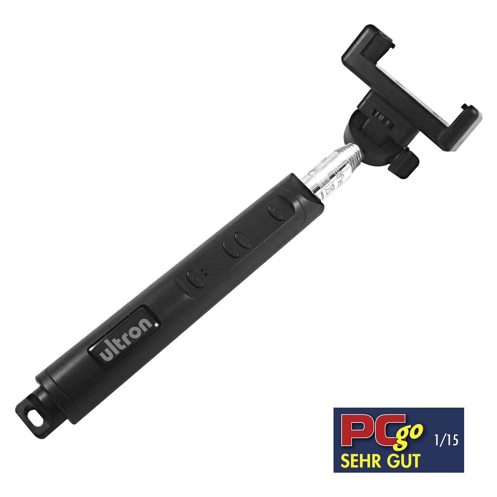 Aksesorë ultron Selfie-Stick Telescopic Arm with Bluetooth Shutter - Zezë - 4
