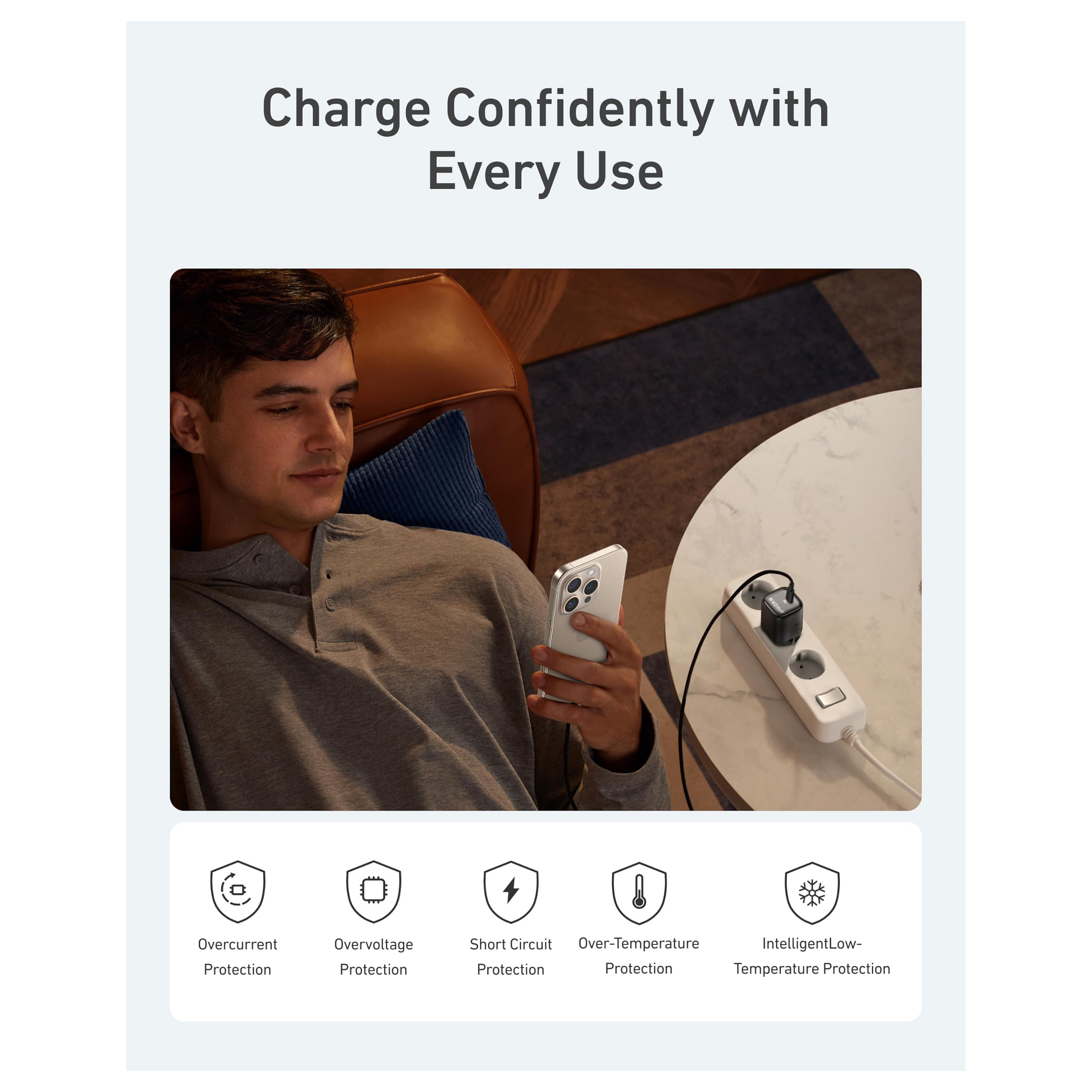 Adapter Anker Zolo / 30W / USB-C / GaN / PPS – Zezë - 3