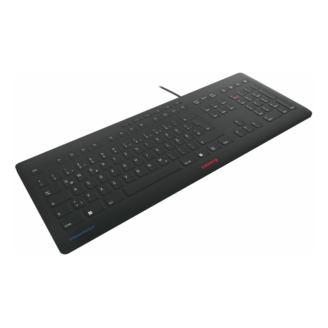 Tastierë me Kabllo CHERRY Stream Protect / French Layout / AZERTY – Zezë - 3