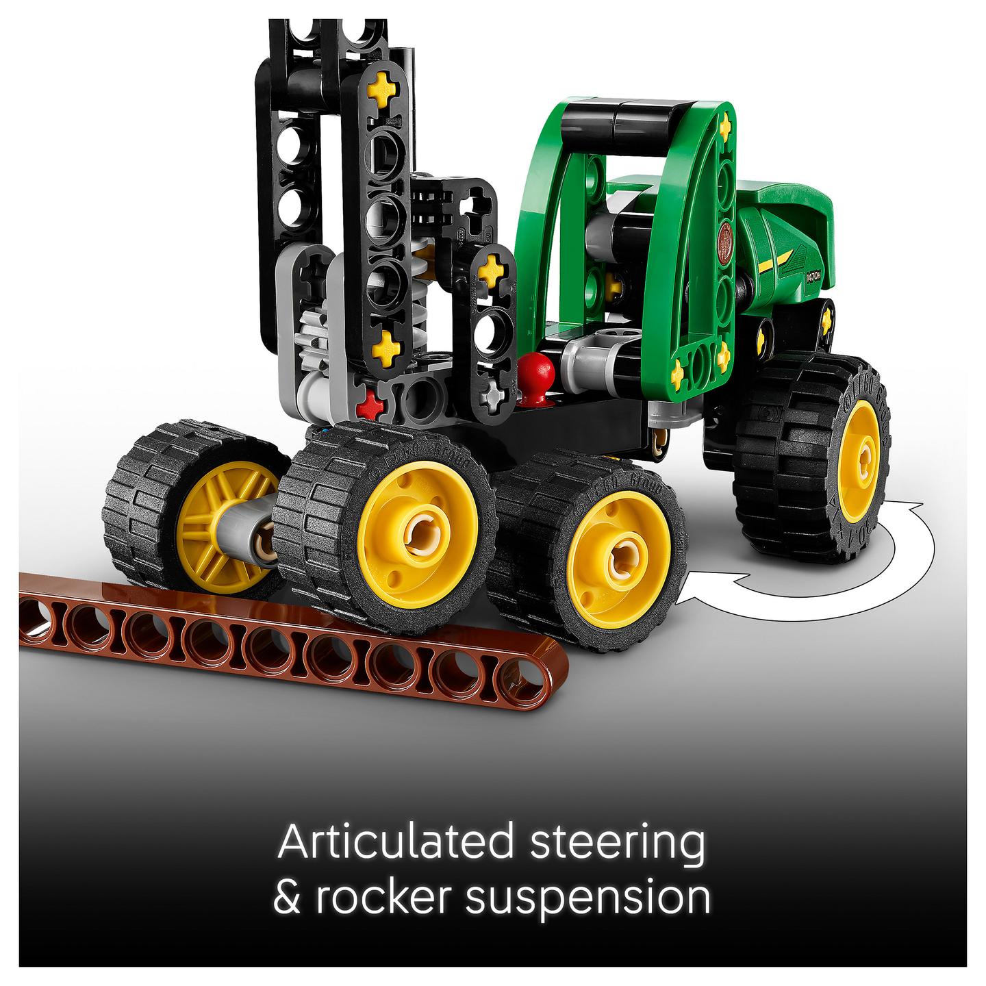 LEGO Technic John Deere 1470H Wheeled Harvester 42218 - 34