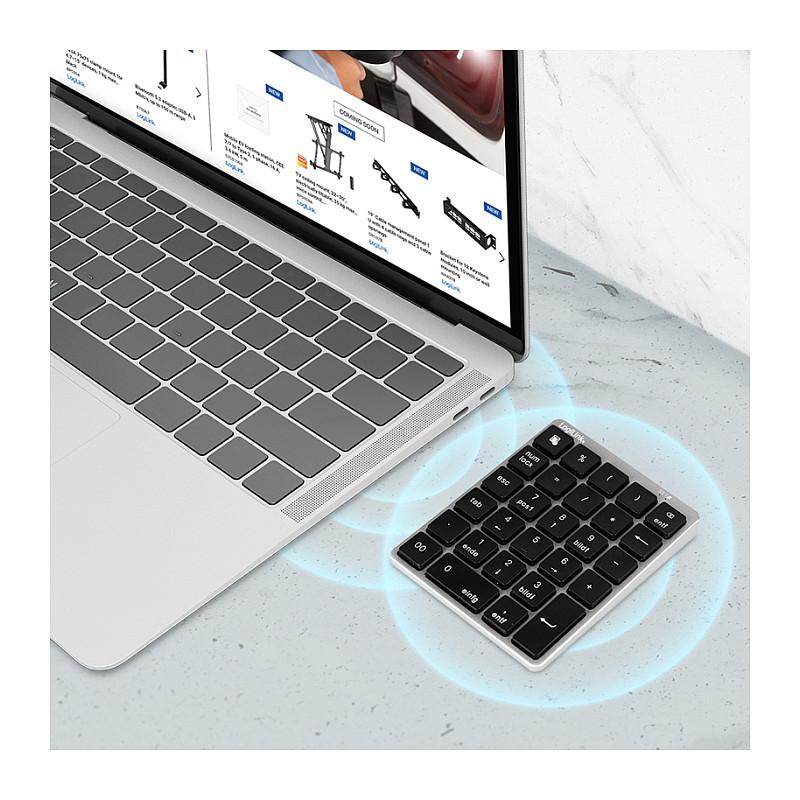 Tastierë Pa kabllo LogiLink ID0212 / 28 Taste / Scissor Switch / Bluetooth / USB-C - Hiri - 6