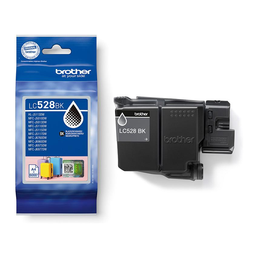 Ink Brother LC528XLBK, 12.000 faqe - Zezë  - 3