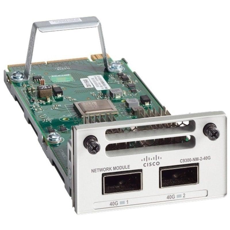 Modul Zgjerimi për Rrjet Cisco C9300X-NM-2C=, 2x QSFP28, 40G dhe 100G, për Switch Catalyst 9300X