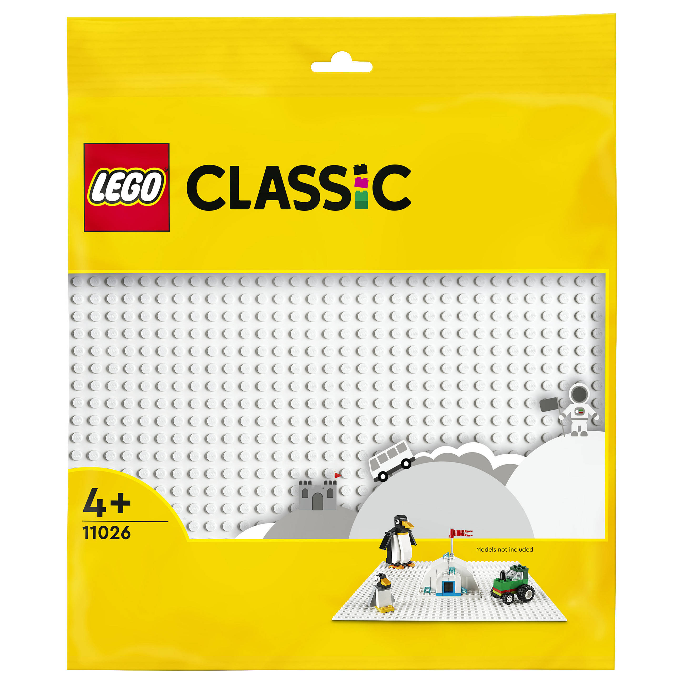 LEGO Classic White Baseplate 11026 - 1