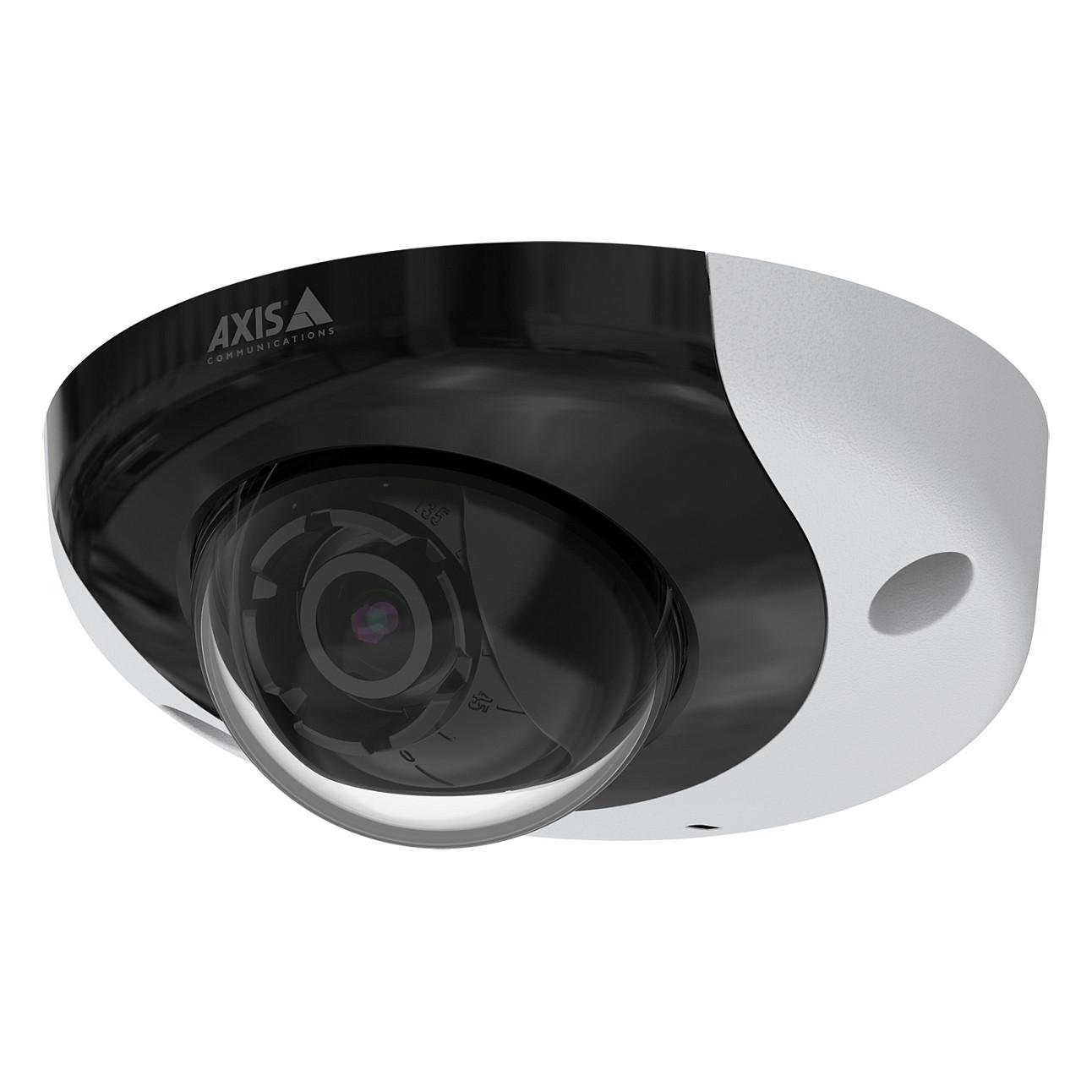 Set Kamerash Sigurie AXIS P3935-LR M12, 10 Kamera, 2MP, 1920x1080, PoE, M12, IR, IP66/IP67, IK10 - Zezë/Bardhë - 1