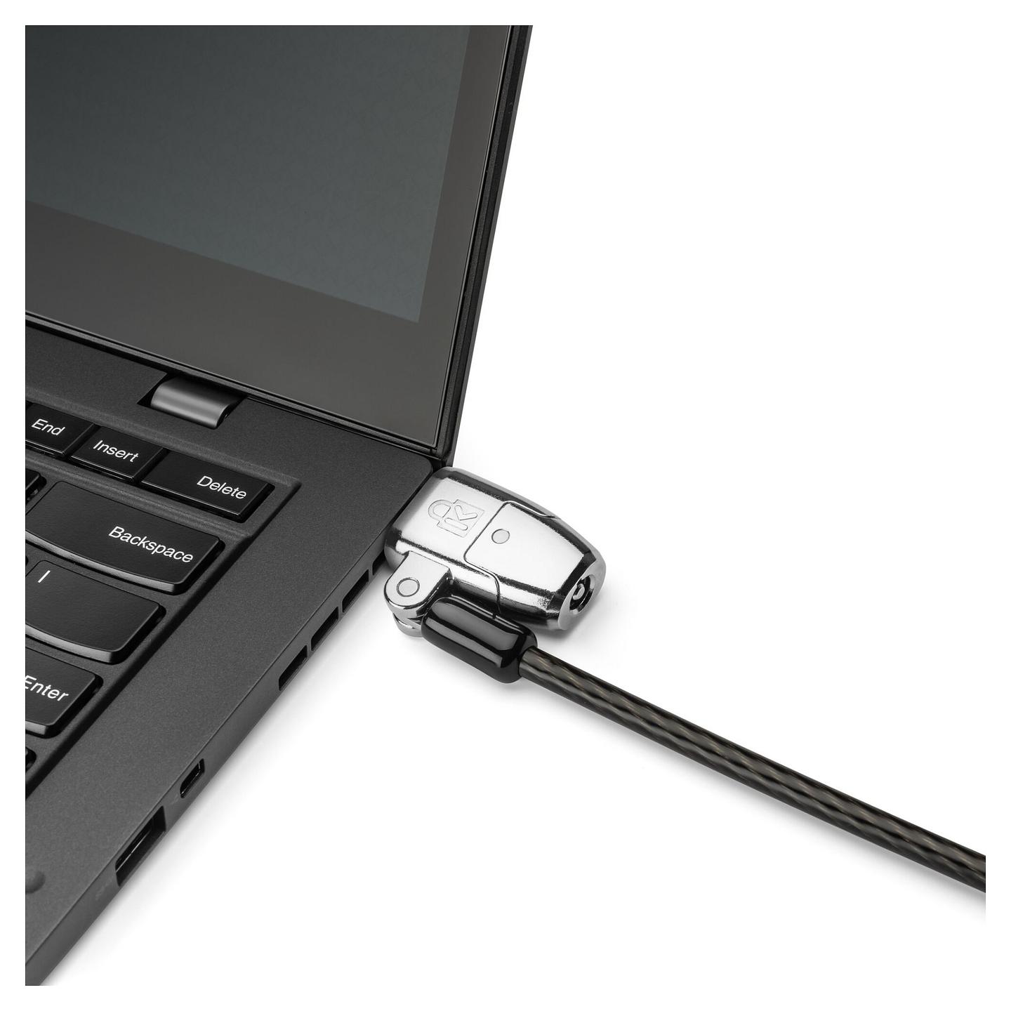 Bravë Sigurie Kensington ClickSafe 2.0 K68102EU / 1.8m / me Çelës / 3-në-1 / për Laptop - Zezë - 6