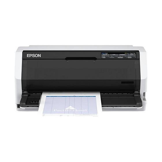 Printer Dot Matrix Epson LQ-690IIN, 24-Pin, 360x180DPI, 487cps, USB, Parallel, Ethernet - Zezë/Bardhë