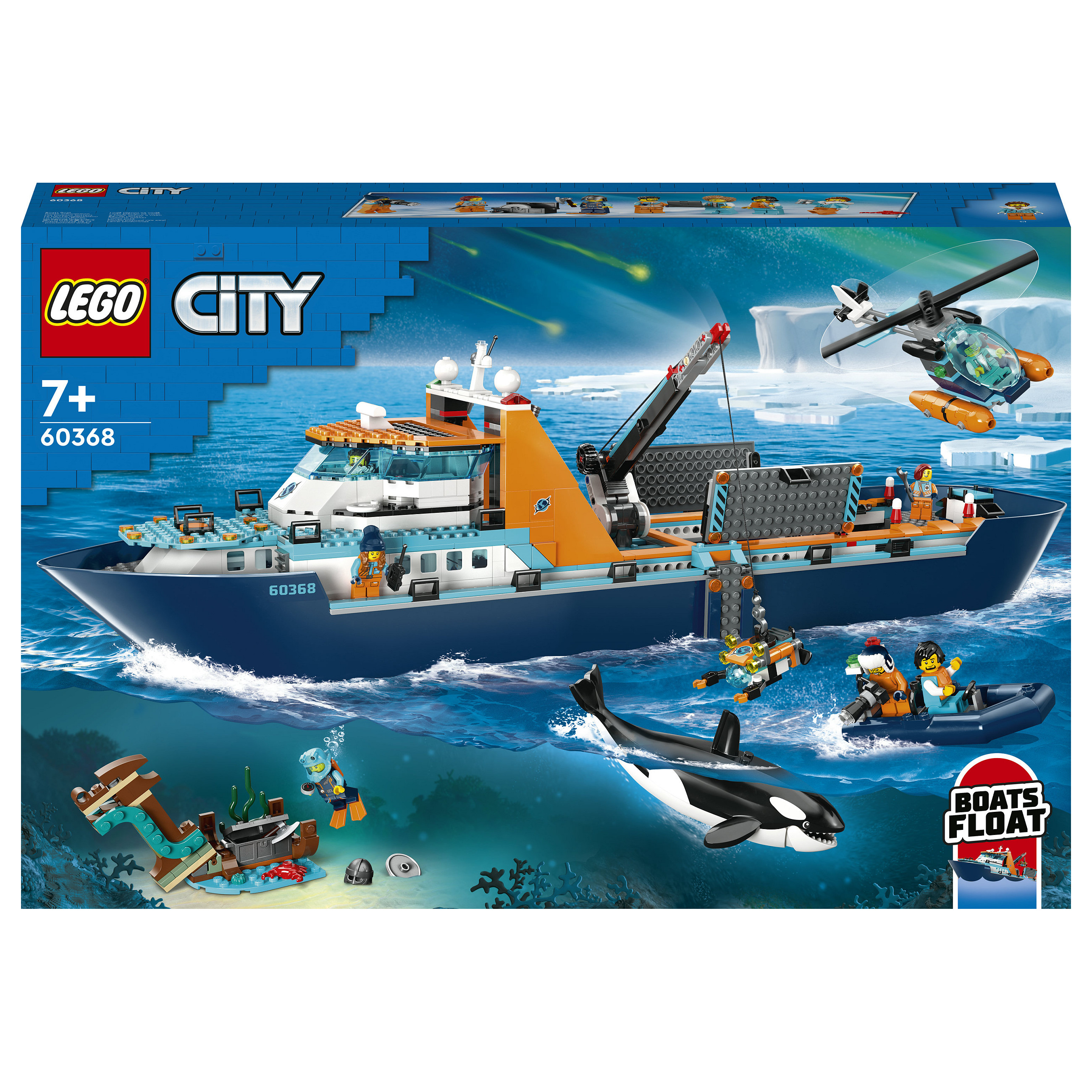 LEGO City Anija e Kërkimit në Arktik 60368 - 1