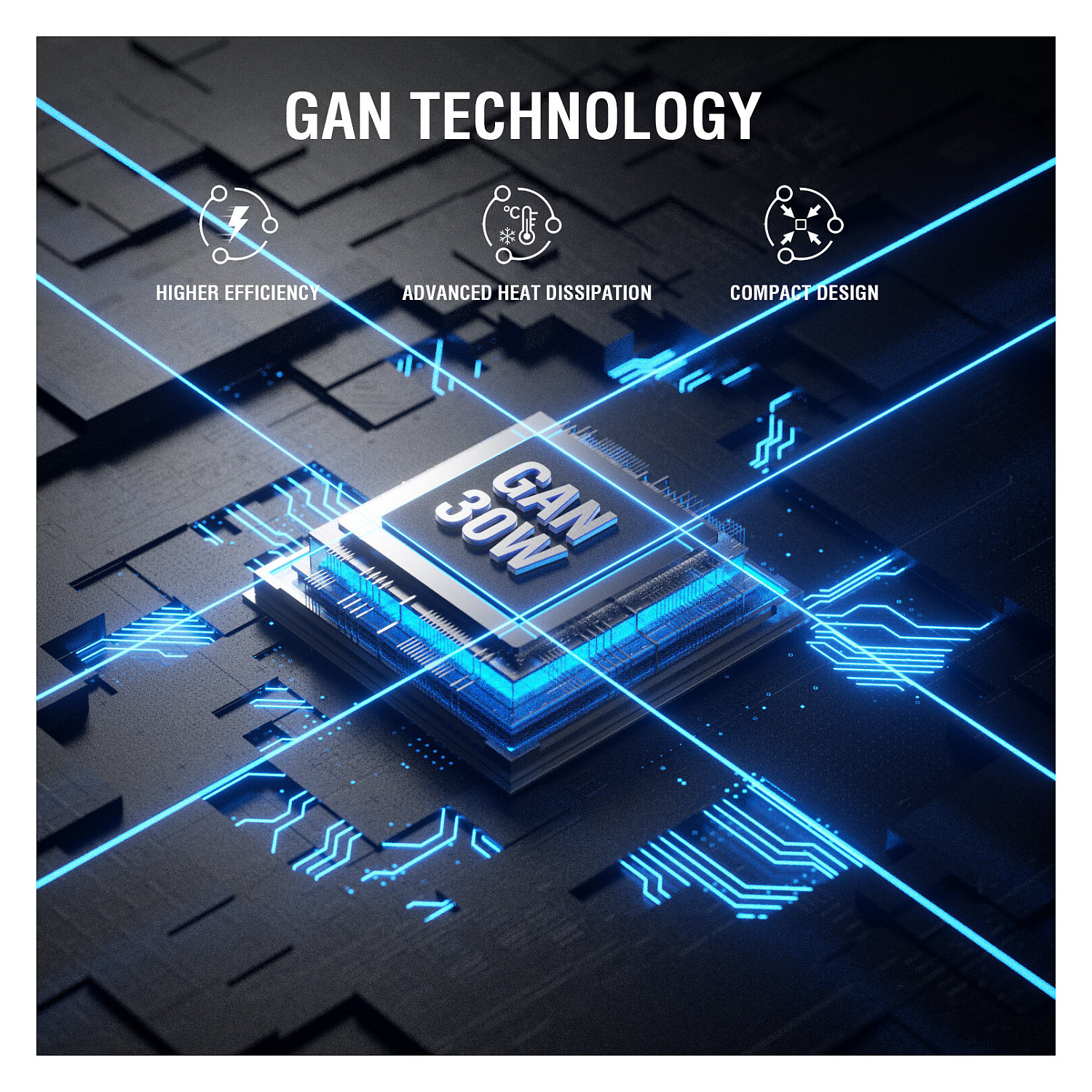 Adapter GaN / 30W / 1x USB-C PD 30W / 1x USB-A QC 3.0 18W / 2-Port / TÜV – Zezë - 11