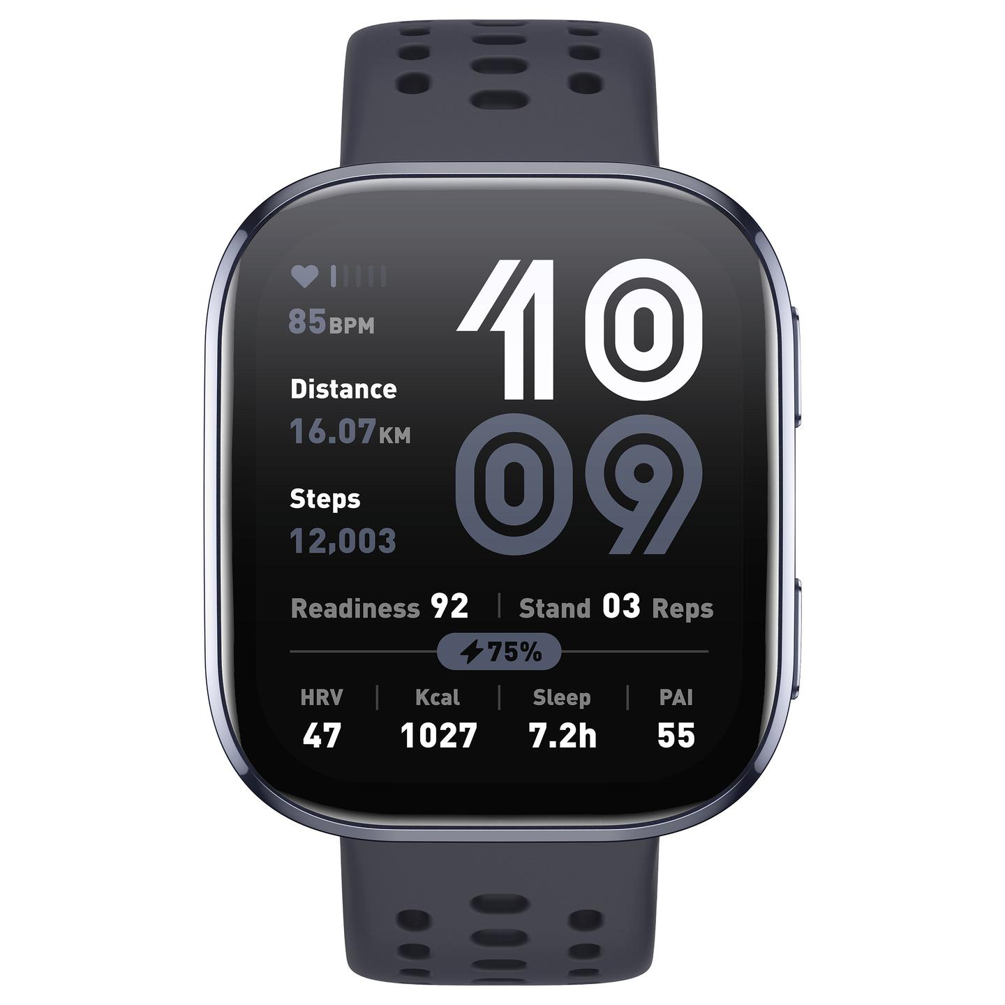 Orë e mençur Amazfit Bip 6 W2435EU1N / 1.97" AMOLED / 390 x 450 / Bluetooth 5.2 / GPS / 5 ATM / Deri 14 Ditë Bateri - Zezë - 2