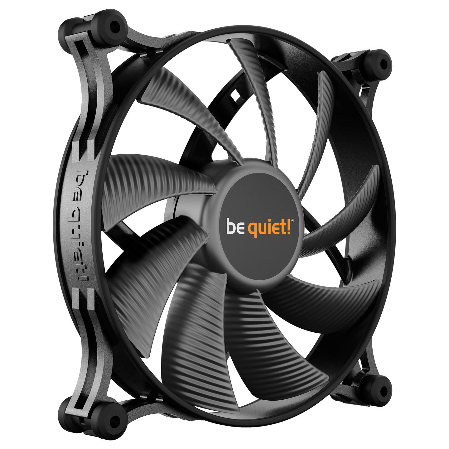 Ftohës për Kasë be quiet! Shadow Wings 2 / 140mm / 900 RPM / PWM – Zezë