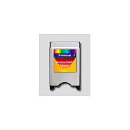 Aksesor për Disqe Transcend PCMCIA CompactFlash Adapter / CompactFlash Type I / PCMCIA 68-pin - Argjendtë