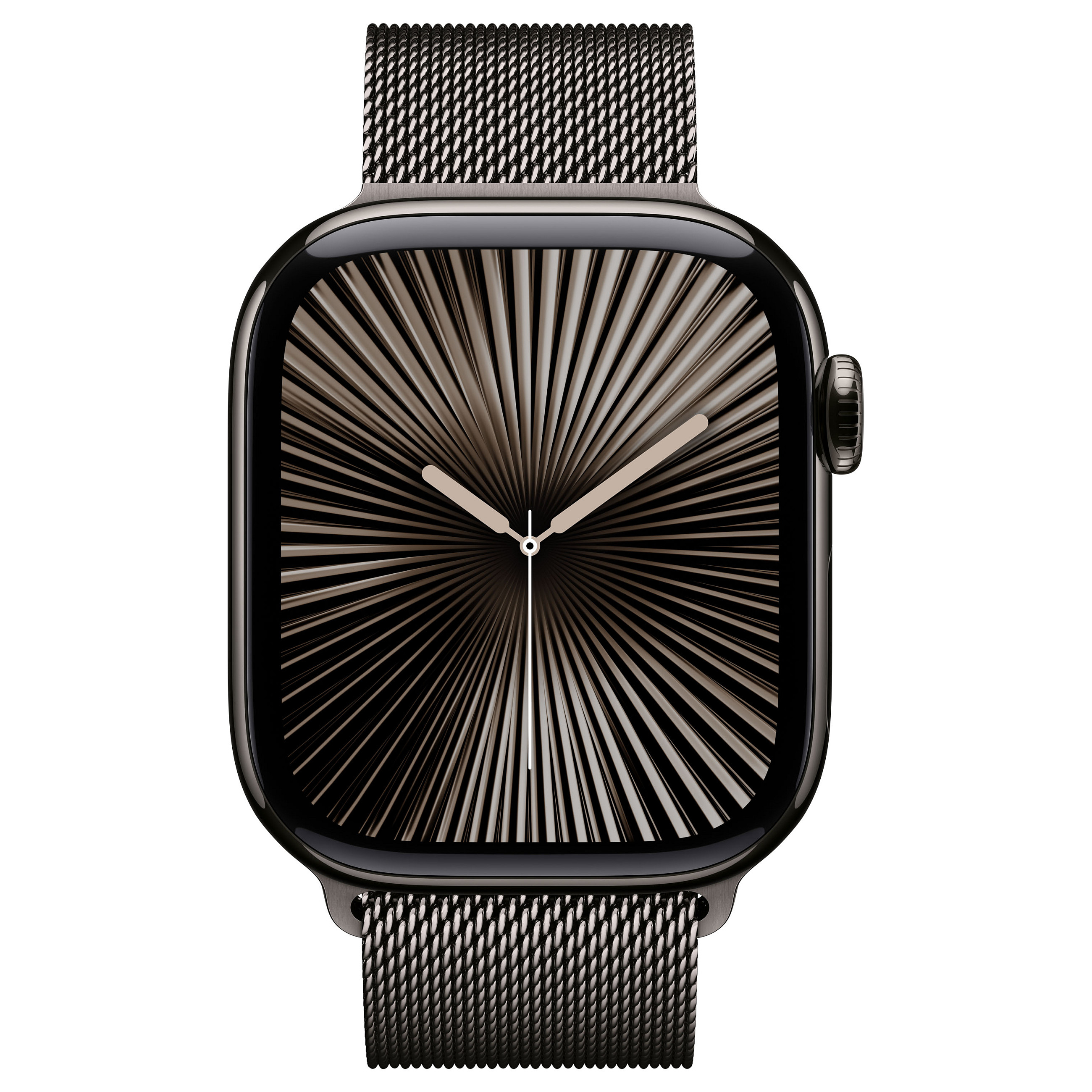 Apple Watch Series 10 / GPS + Cellular / 42mm / Slate Titanium Case with Slate Milanese Loop – Medium - 2