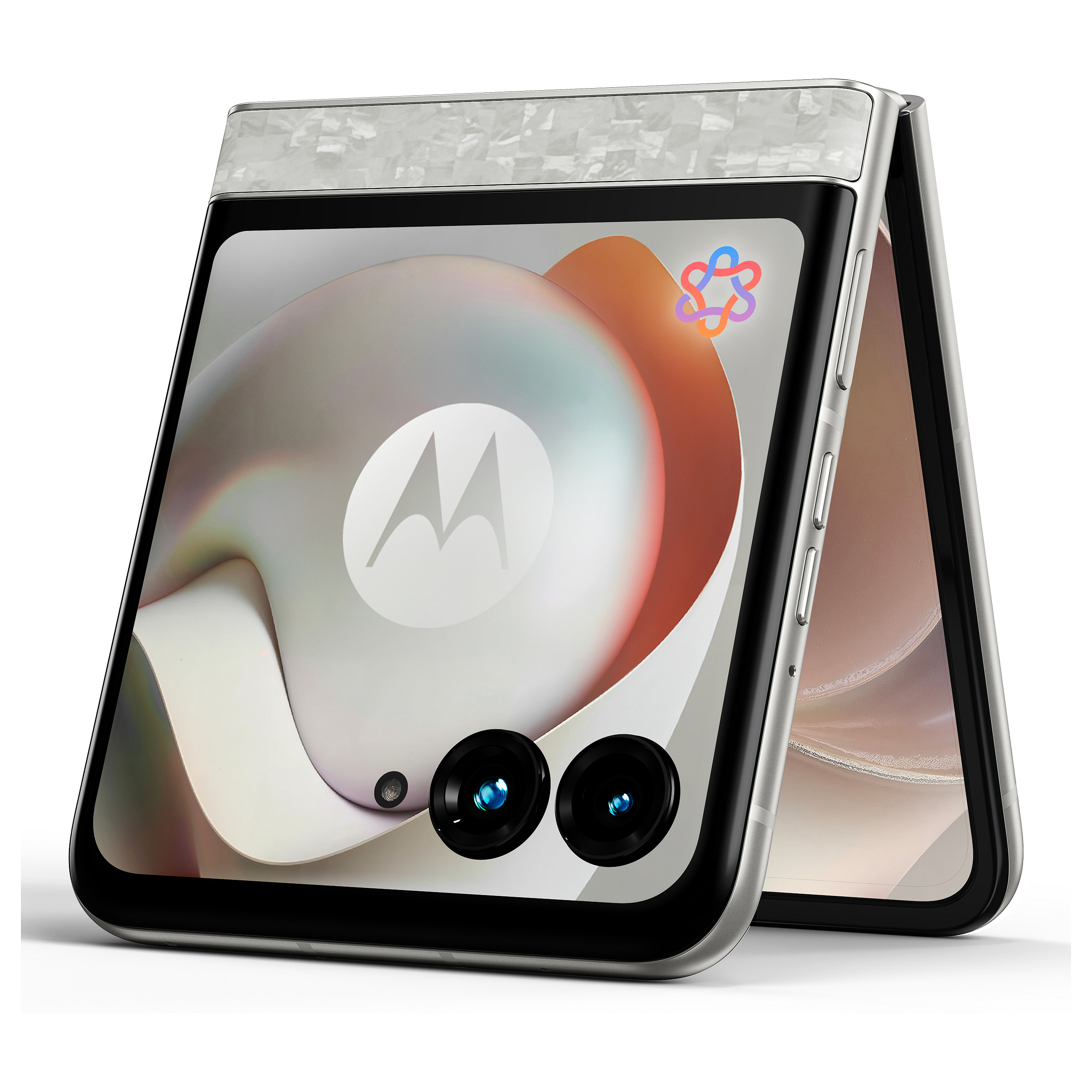 Telefon Motorola Razr 70 5G / 8GB / 256GB / Dual SIM - Bardhë - 13