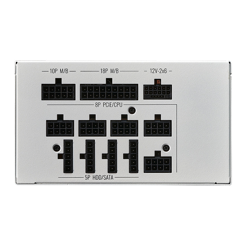 Furnizues Energjie Cooler Master MWE Gold 1050 V2 White / 1050W / ATX 3.1 / 80 PLUS Gold - 6