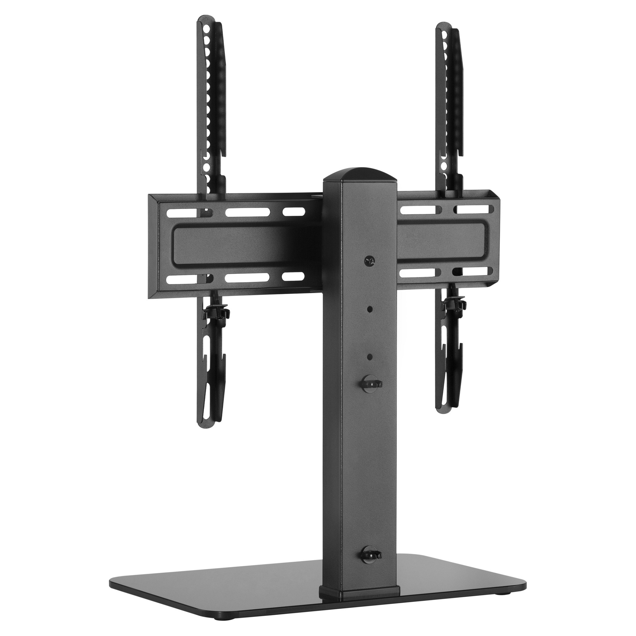 Mbajtëse tavoline për TV EQUIP / 32″–55″ / deri në 40 kg / e Rrotullueshme / Lartësi të rregullueshme - Zezë - 2