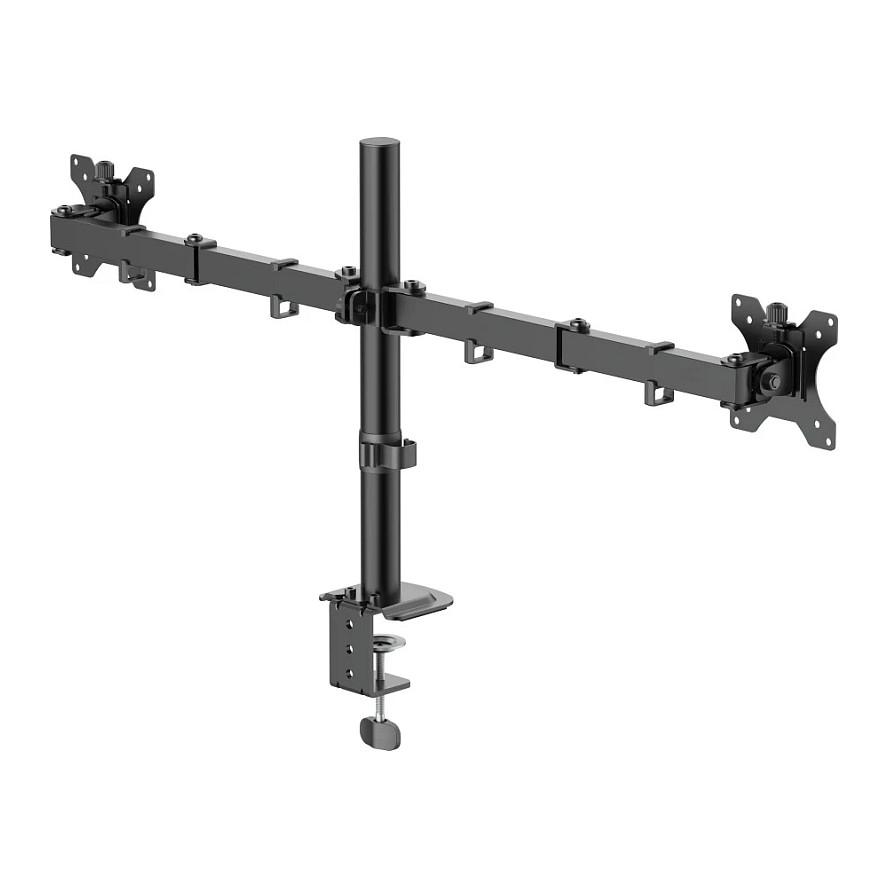Mbajtëse për Monitor Hama 00220903 / 2 Monitorë / 13–35" / deri 12kg për Monitor / VESA 75x75 & 100x100 / Rotacion 360° - Zezë - 3