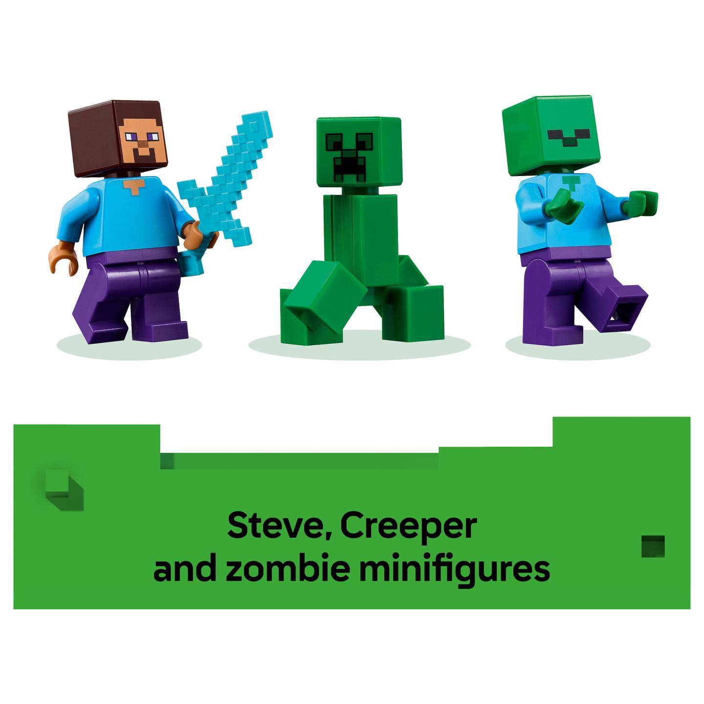 LEGO Minecraft The TNT Jungle House - 23