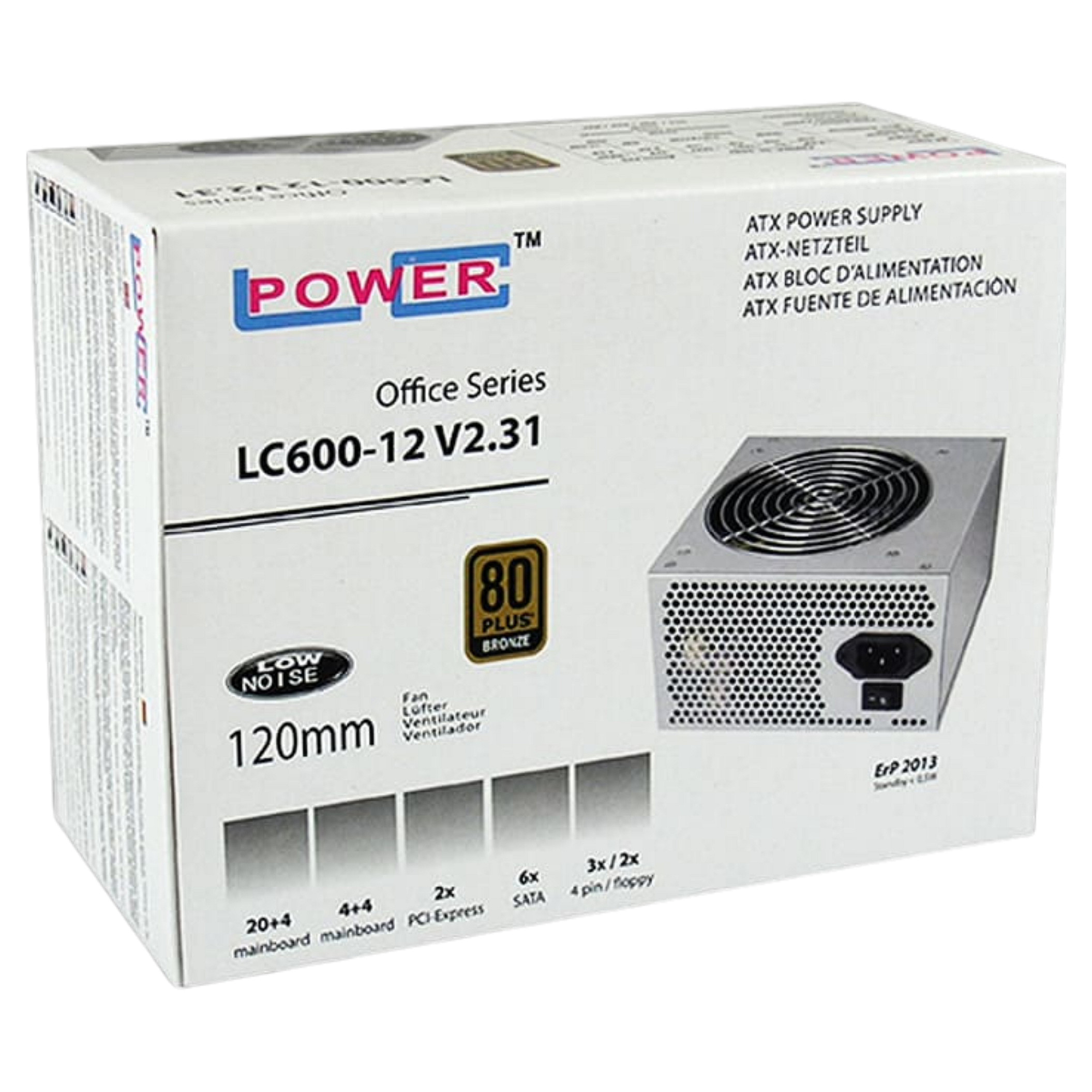 Furnizues Energjie PSU 450W LC-Power Office LC600-12 | 80+Bronze - 2