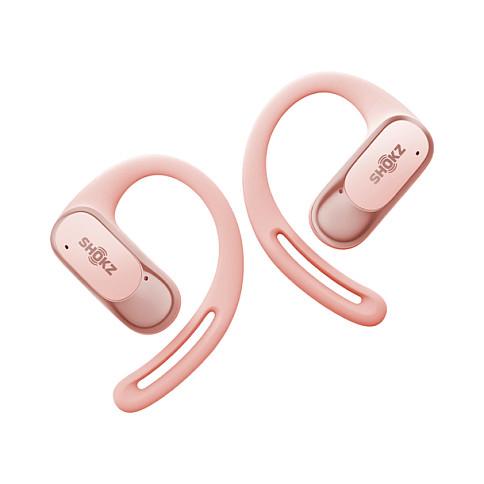 Kufje pa kabllo Shokz OpenFit Air / Open-Ear / Bluetooth 5.2 / IP54 / 28 orë - Rozë