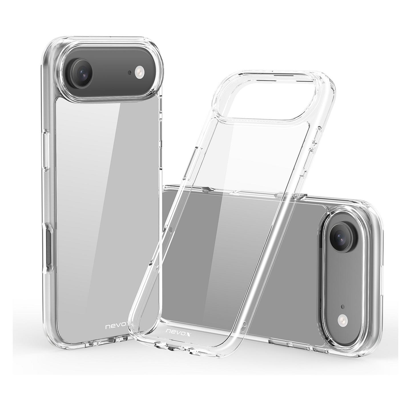 Case për Telefon nevox StyleShell FLEX / TPU / 0.7 mm / iPhone 17 Air 6.6" - Transparent