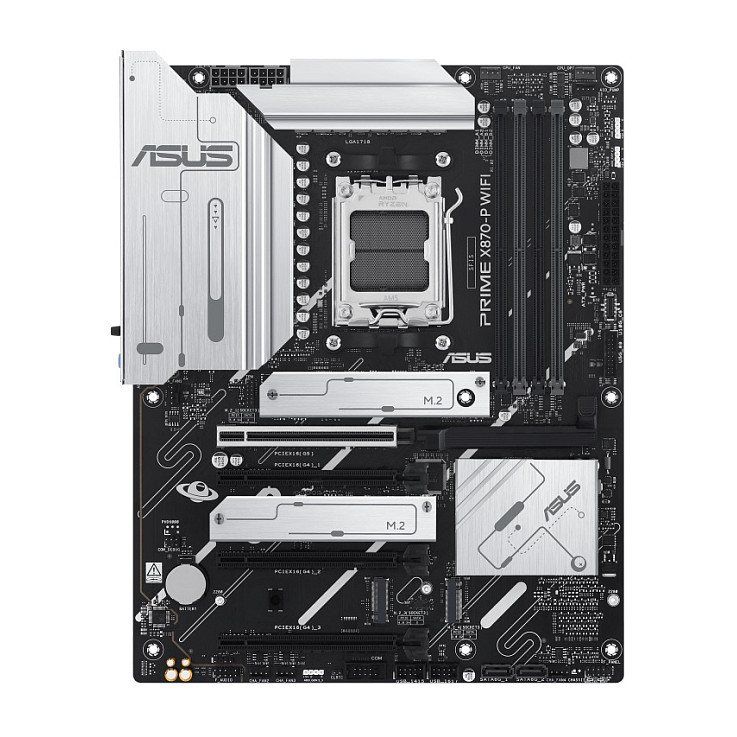 Pllakë Amë ASUS PRIME X870-P WIFI / AMD AM5 / X870 / DDR5 / ATX / Wi-Fi 7 / 2.5GbE LAN - 2