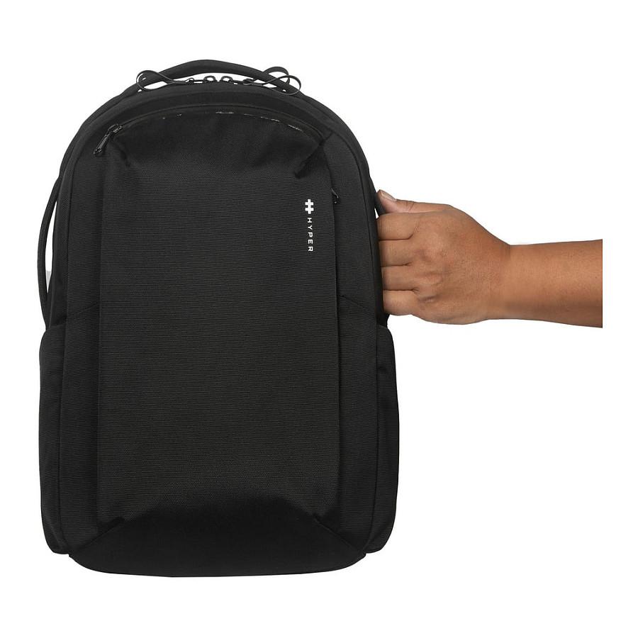 Çantë për Laptop Targus HYPER HyperPack HP21PBKGL, deri 16", 21L, 1200D RPET, 3 Ndarje, Rrip për Valixhe - Zezë - 24