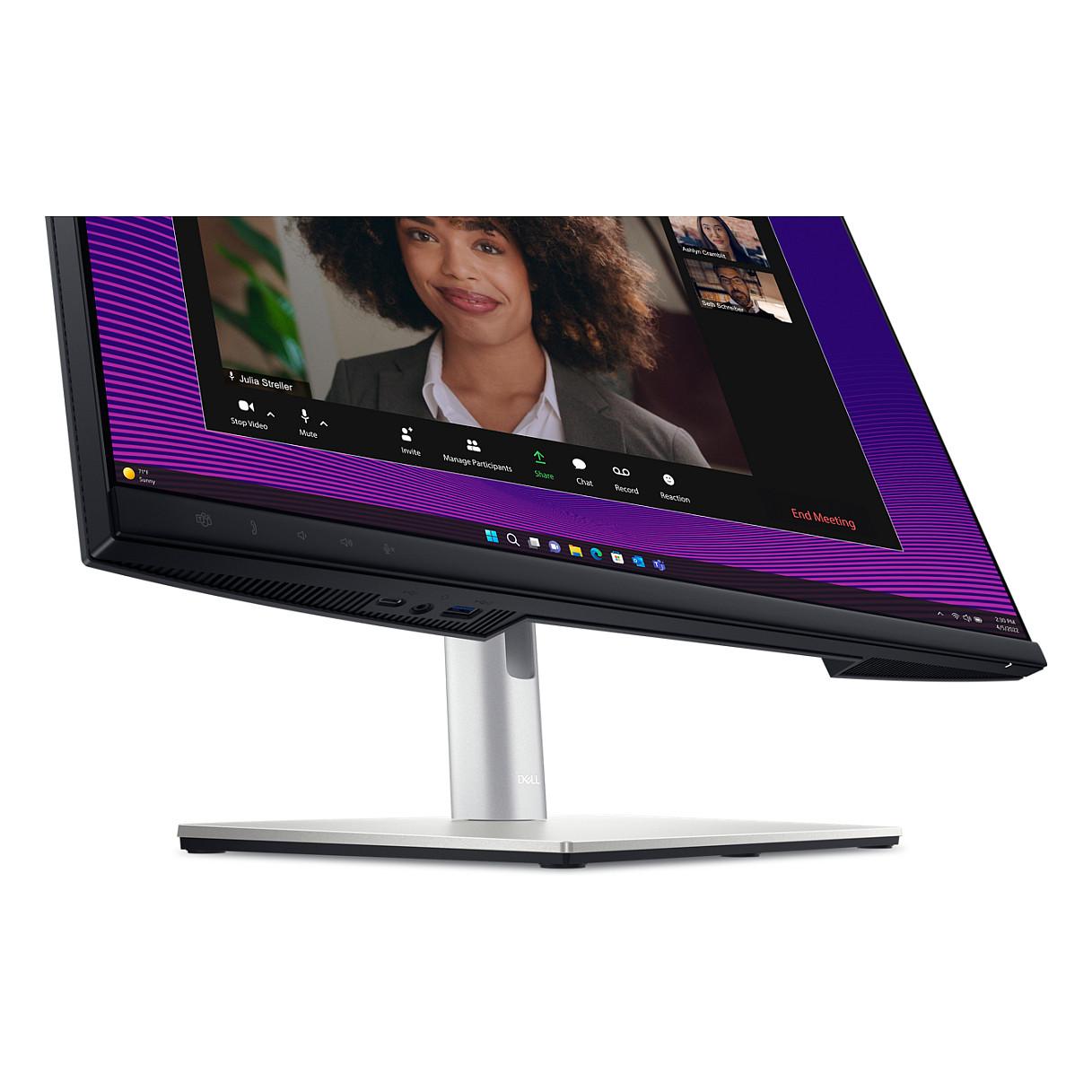 Monitor Dell P2724DEB / 27" / QHD / 60 Hz / 8 ms / HDMI + DisplayPort + USB-C + RJ45 - Zezë + Argjend - 6