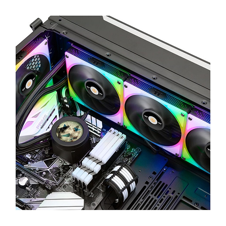 Ftohës për Procesor Thermaltake Toughliquid Ultra 420 RGB CPU Liquid AIO Watercooling e zezë - 5