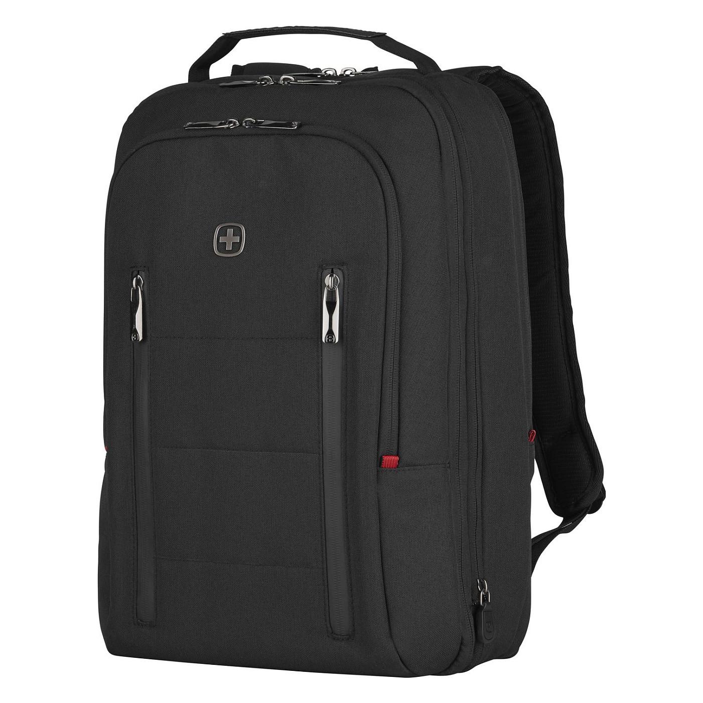 Çantë për Laptop Wenger City Traveler Carry-On 16", 16–24 L, Ndarje për Tablet, E zgjerueshme, Rrip për Trolley, 0.92 kg - Zezë - 7