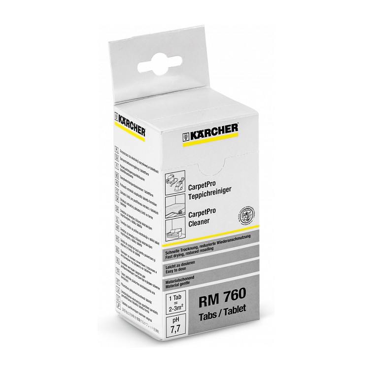 Aksesorë për Fshese Kärcher CarpetPro Cleaner RM 760 / 16 Tableta / iCapsol / Spray Extraction - Bardhë