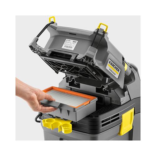 Fshesë me Vakum Kärcher NT 30/1 Tact L / Wet & Dry / 1380W / 30L / Tact - Zezë/Hiri - 4