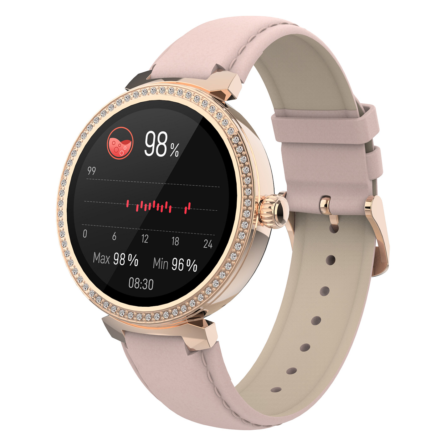 Orë e mençur Denver SWC‑342RO / 43mm – Rozë - 15